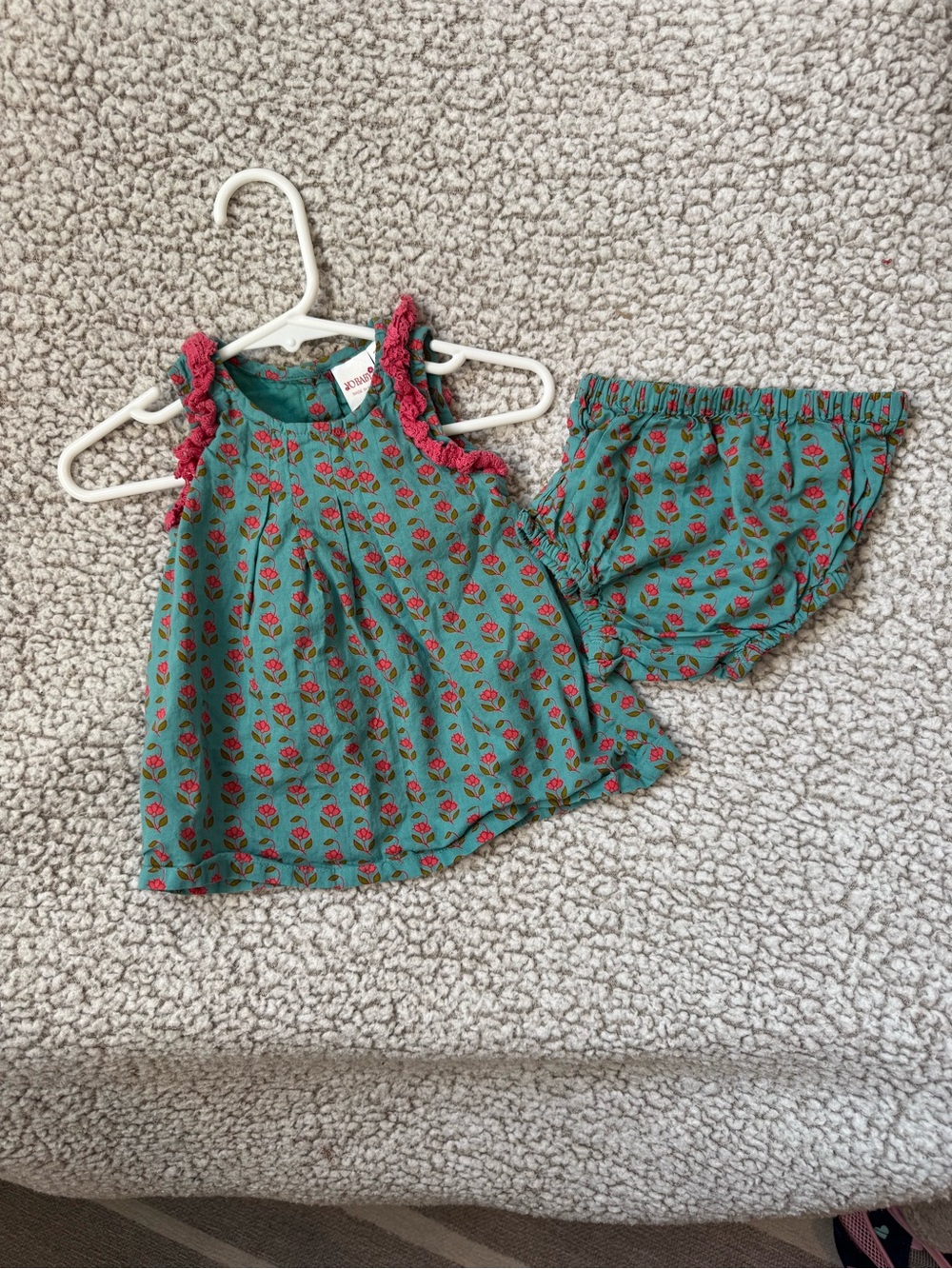 Yo baby 3-6 months Bloomer set